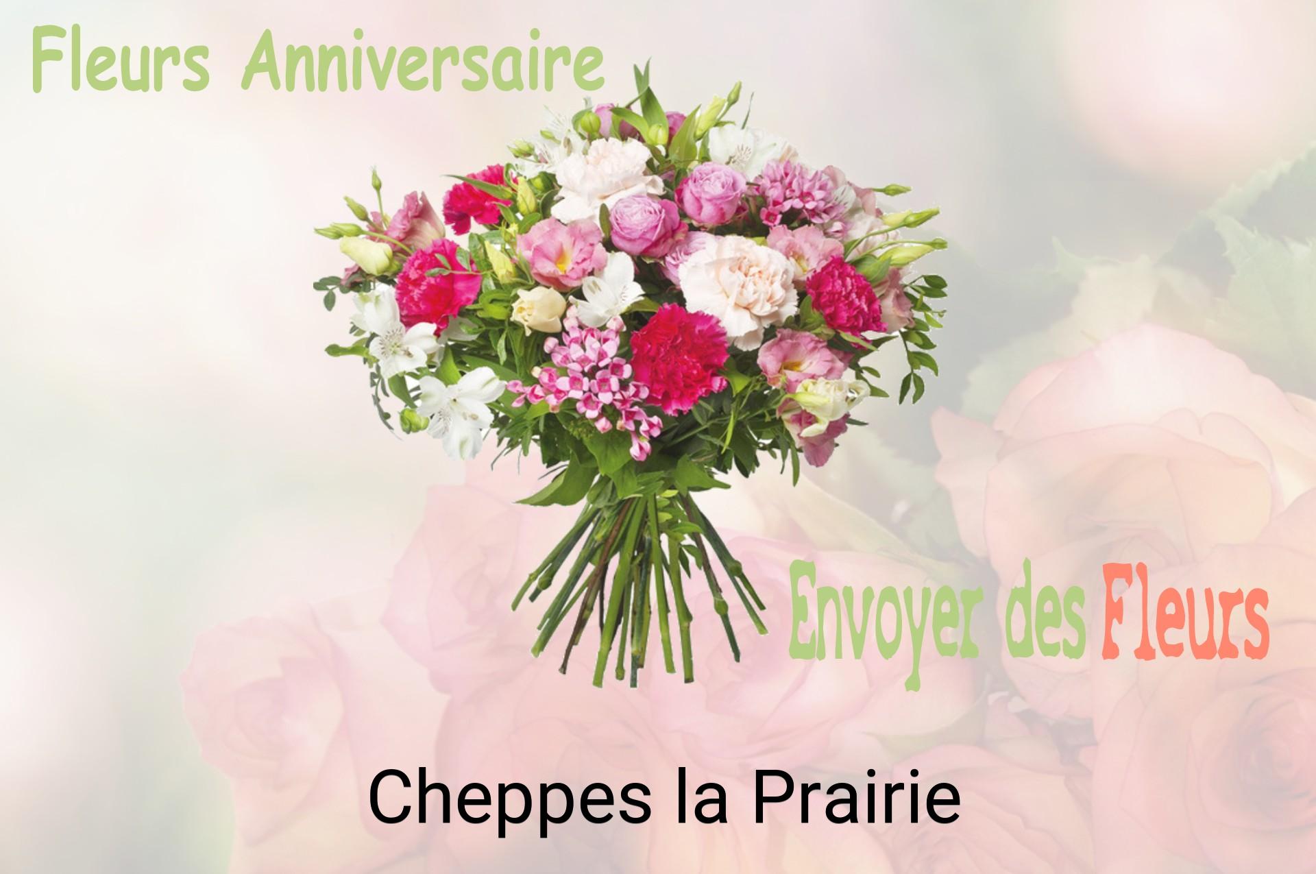 Bouquet de fleurs d’anniversaire livré à Cheppes-la-Prairie